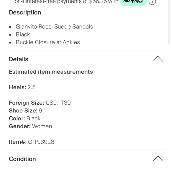 Gianvito Rossi suede sandals - Picture 2 of 6